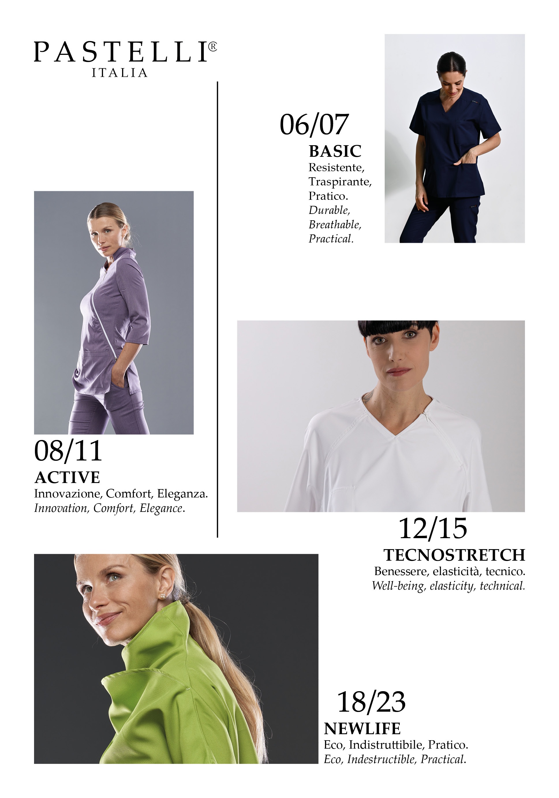 2025 PASTELLI CATALOGUE Jackets Trousers Sets4