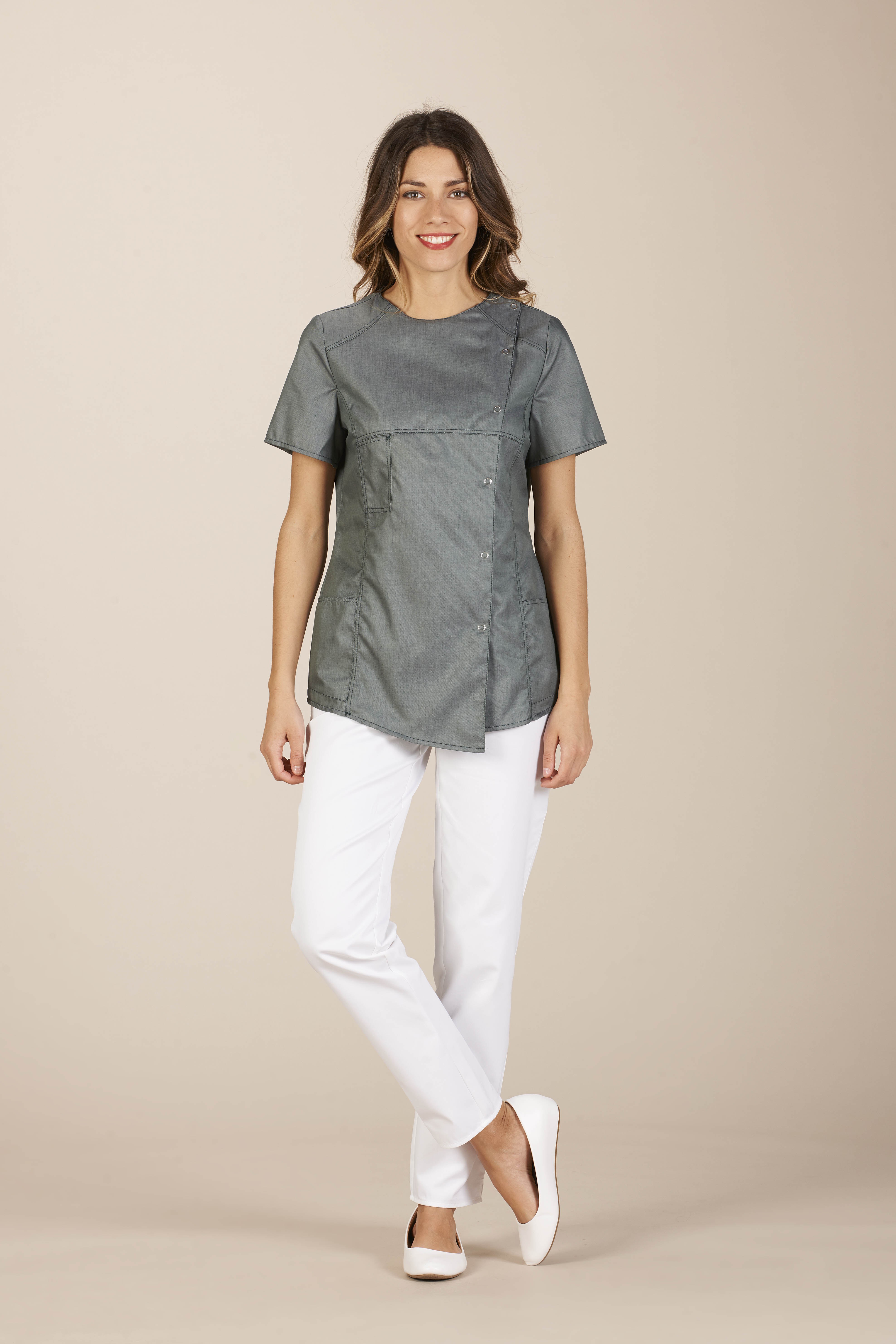 Arles cotone freedom casacca donna verde foresta